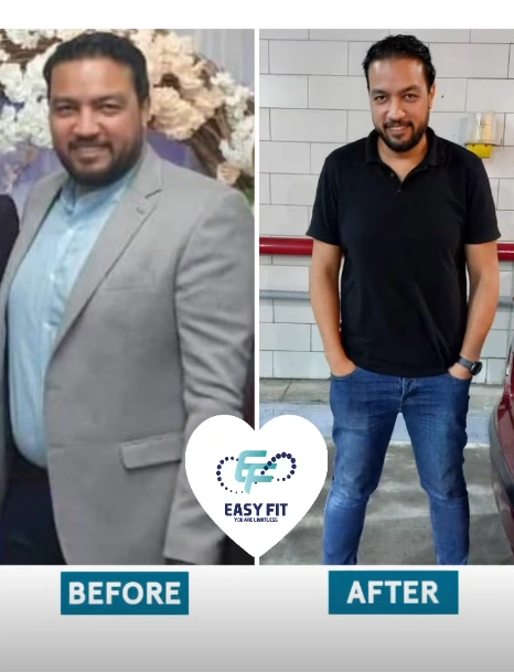 شد وتناسق تحول قبل وبعد في Easy Fit Alexandria