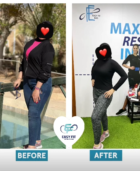 قوة وتناسق تحول قبل وبعد في Easy Fit Alexandria